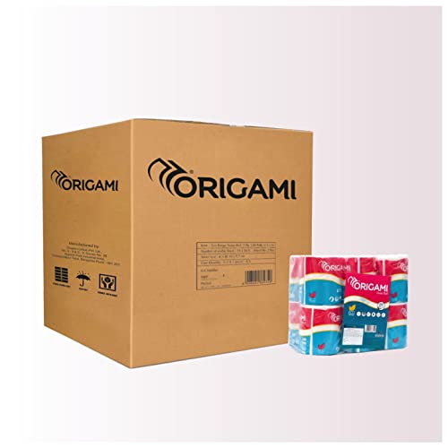 Eco Range Origami Tissue Roll 10 cm x 9.7cm (220 Pulls X