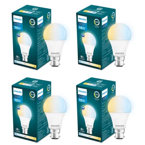 PHILIPS 10 w LED Bulb|3 Colors in 1 LED Bulb|Scene Switch