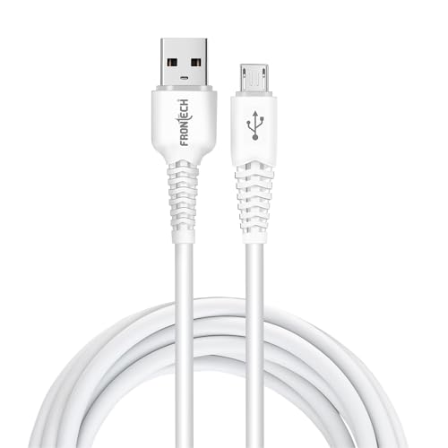 FRONTECH 12W / 2.4A Fast Charging 1M Braided USB to V8 Data