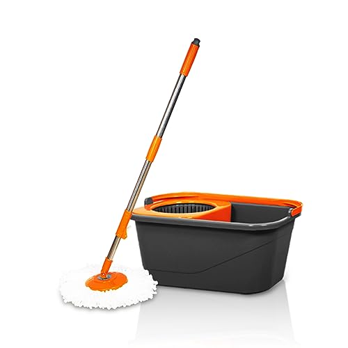 Chakaachak ECO Spin Bucket Mop | 360° Mopping Set with 4