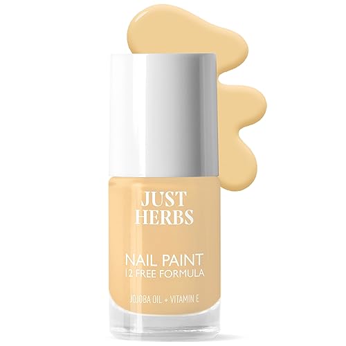Just Herbs Nail Polish 12 Chemical Free Formula Quick Dry,