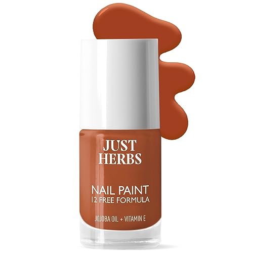 Just Herbs Nail Polish 12 Chemical Free Formula Quick Dry,
