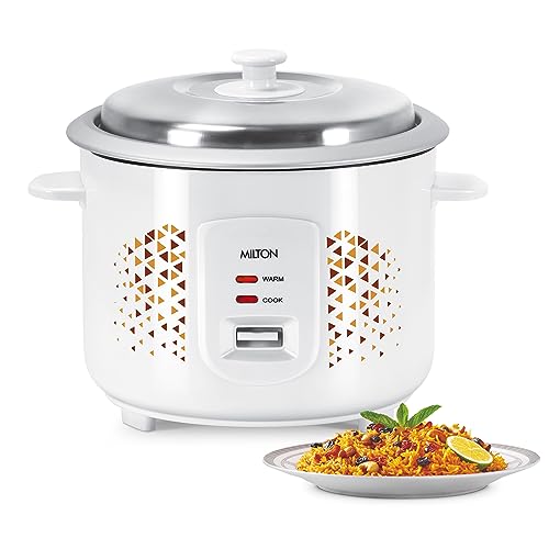 Milton Euroline Excel 1.8 Liter Electric Rice Cooker with