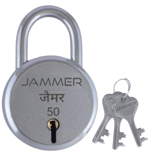 JAMMER Round 50 Lock and Keys, 6 Steel Lever, Single