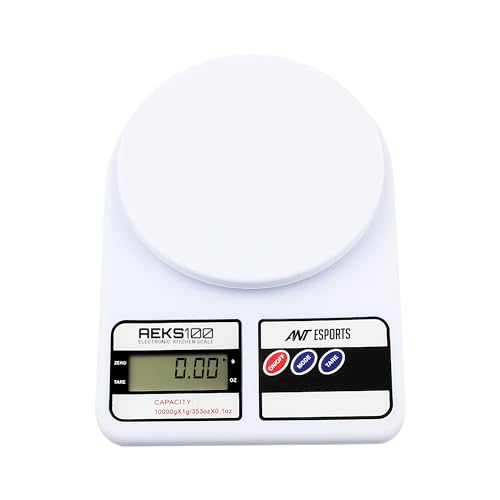 Ant Esports AEKS100 Kitchen Weighing Machine/Food Scale for