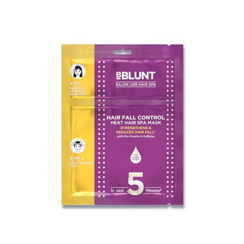 BBLUNT Hair Fall Control Heat Hair Spa Mask with Pea