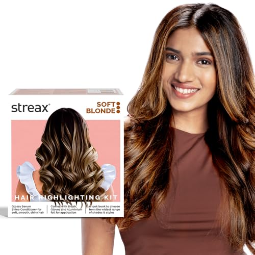 Streax Hair Colour Highlight Kit | Blonde, Soft Blonde –