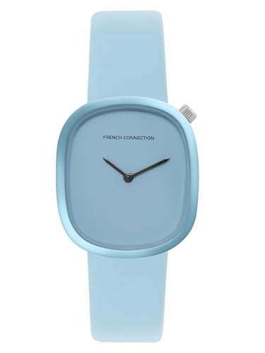French Connection Analog Blue Dial Women’s Silicone
