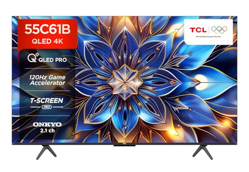 TCL 139 cm (55 inches) 4K Ultra HD Smart QLED Google TV