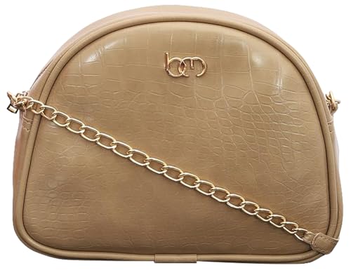 Bagsy Malone Half Moon Sling Bag | Modish Sling Bag (Croco