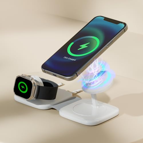 Lifelong Pocket Power Wireless Charger 23 W 4 in 1 Foldable