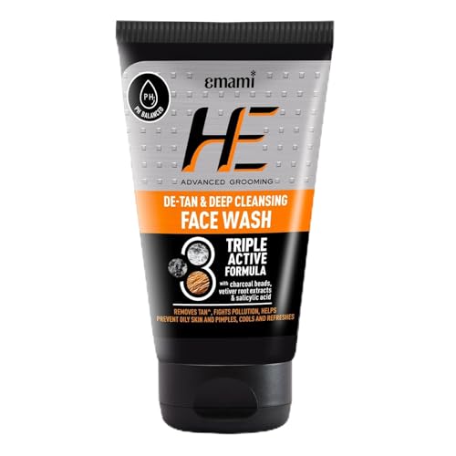 HE De-Tan & Deep Cleansing Face Wash | Removes Tan, Fights
