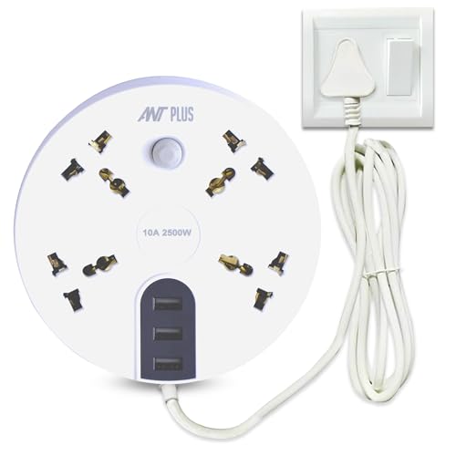 Ant Plus Electric 430 Power Strips with 4 Universal Socket