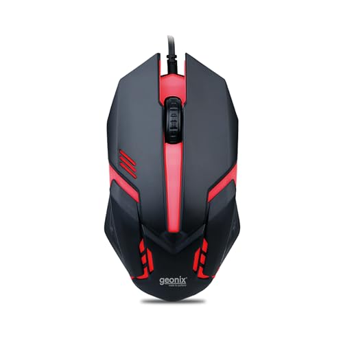 GEONIX Vigor R7 Wired Gaming Mouse with 1200 DPI, PVC
