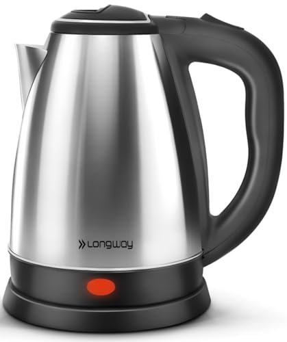 Longway Kestro 2 Liter Electric Kettle with Stainless Steel