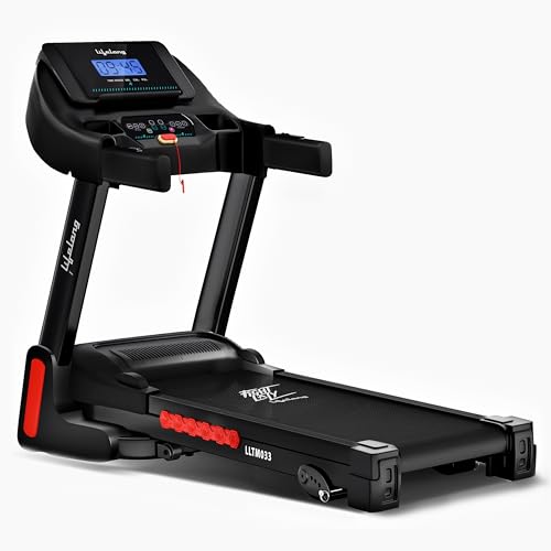 Lifelong FitPro Motorized Treadmill for Home (4HP Peak) |
