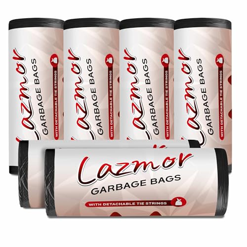 Lazmor Premium Biodegradable Garbage Bags | Medium | 180