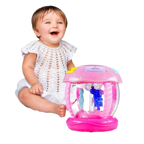 GRAPHENE Happy Horse Rotating Musical Drum Set for Toddlers
