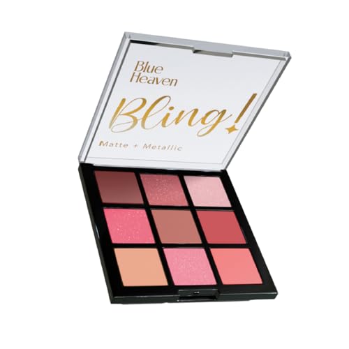 Blue Heaven Bling 9 in 1 Eyeshadow Palette | Highly