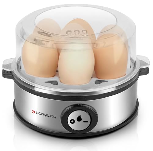 Longway Champ 360 Watt Stainless Steel Egg Boiler/Cooker