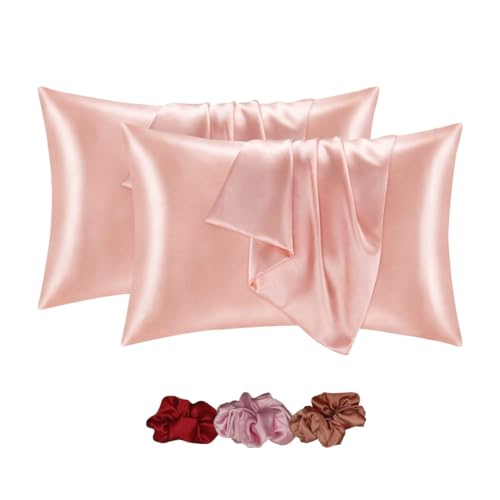 MiRA Designs | Satin Silk Pillow Covers, Silk Pillowcases