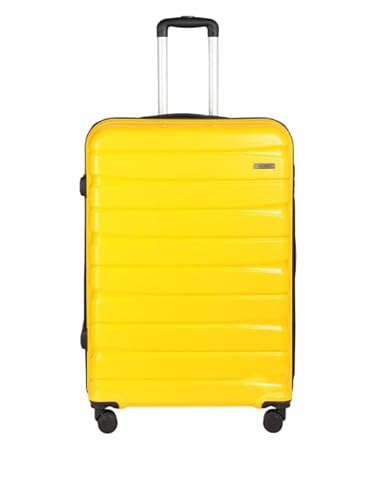 Teakwood Large Size 8 Wheel Trolley Bag, Hard Cabin with