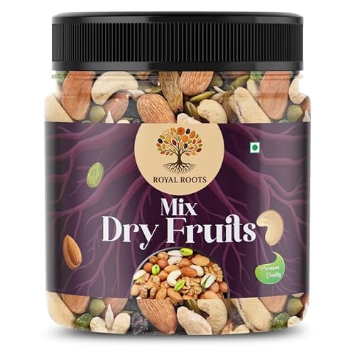 ROYAL ROOTS Dry Fruits Mix I Fit for Fasting 500 Grams |