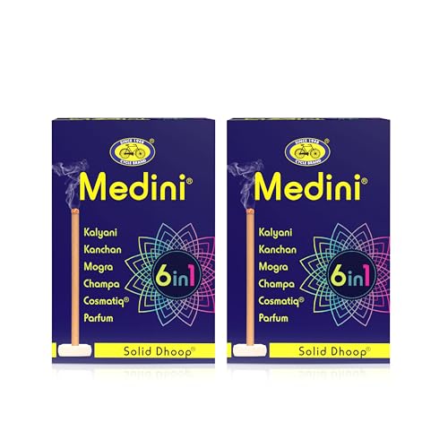 Cycle Pure Medini 6 in 1 Solid Dhoop Charcoal-Free,