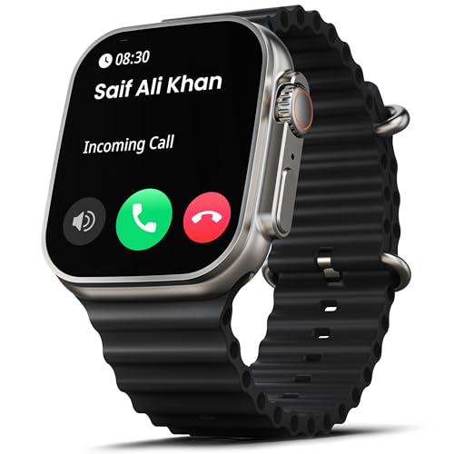 GOBOULT Newly Launched Crown Smart Watch 1.95'' Screen, BT