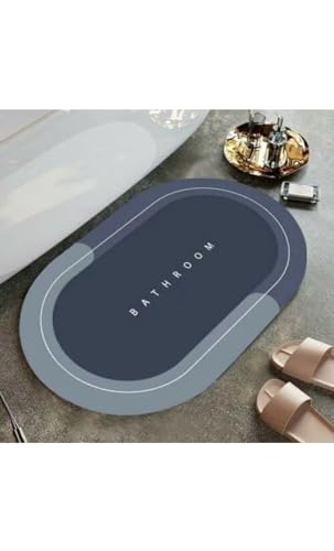 BASEVEL Soft sillicon Super Absorbent Door Mats (40×60)