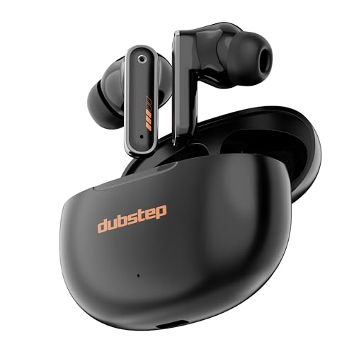 Dubstep Buzz X9 Wireless Earbuds, 60hrs Playtime, 13mm