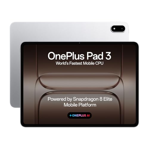 OnePlus Pad 3 World's Fastest Snapdragon 8 Elite Processor,