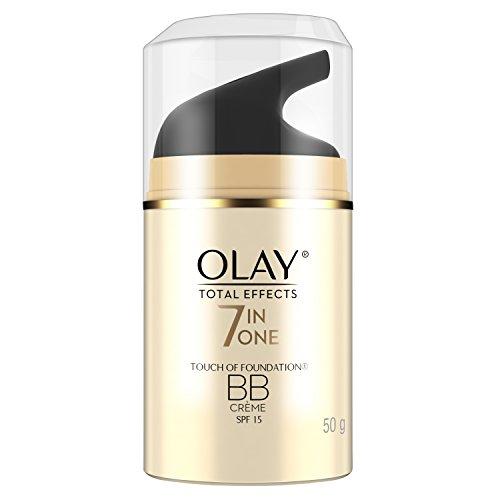 Olay Total Effects Day Cream for Sensitive skin |with Vitamin B5, Niacinamide, Green Tea, SPF 15 |Fights 7 signs of ageing for glowing, hydrated and younger looking skin with UV protection |Suitable for Sensitive, Normal, Dry, Oily & Combination skin |50 gm - Olay Beauty