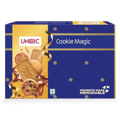 Unibic Cookies Magic, 300g Gift Hamper for Festivals, Sweet Gourmet Delicacies, Corporate Gifting for Employees, Friends and Family - Unibic Grocery