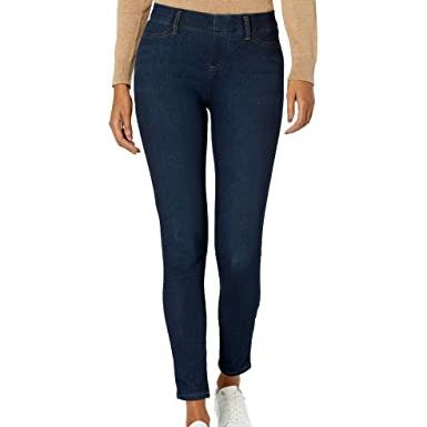 Amazon Essentials Women's Pull-On Knit Jegging (Available in Plus Size), Dark Wash, Large - Amazon Essentials Apparel