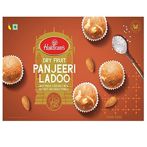 Haldiram's Mithas Ladoo - Dry Fruit Panjeeri Box,400 Gram,Indian Sweets Diwali Gift Pack,Almond - Haldiram's Grocery