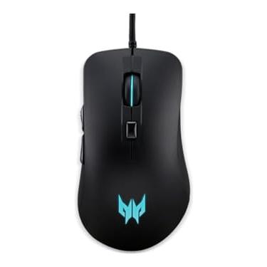 Acer Predator Cestus 310 Wired Gaming Mouse (Pixart 3519 Sensor/4200 dpi/6 Buttons/4 Colored LED Breath Light Backlit in Scroll Wheel/Black) - acer Personal Computer