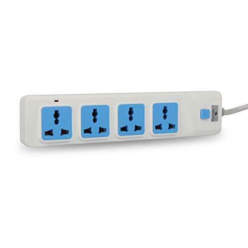 ZEBRONICS ZEB-PS4301 2500 WATTS Power Extension Socket with 4 Universal sockets - ZEBRONICS Electronics