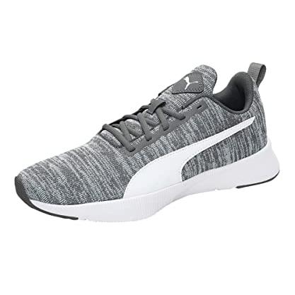Puma Unisex-Adult Robust Knit Castlerock-White Running Shoe - 8 UK (37728202) - PUMA Shoes