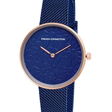 French Connection Analog Blue Dial Women's Watch-FCN00024C - French Connection Watch