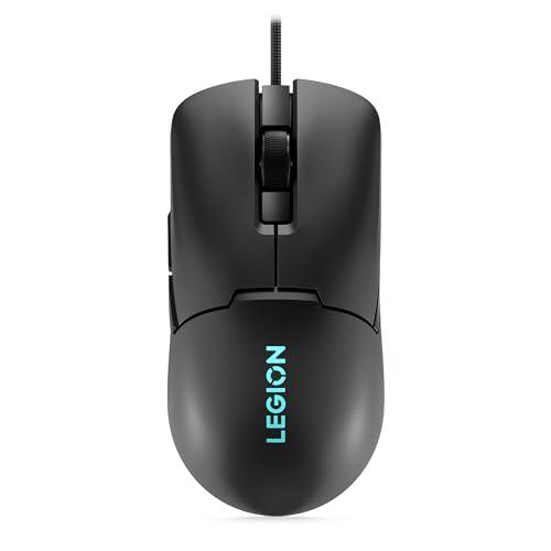 Lenovo Legion M300s RGB Wired Gaming Mouse - 8,000 DPI Adjustable Sensor, 6 Programmable Buttons & 20-Million Clicks Durability with Optimized Comfort (Black), GY51H47350 - Lenovo Personal Computer