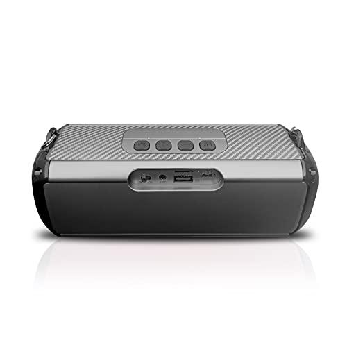 Hitage BS-414 Party Beats Sound Coloful Gleming Light 5.0 Bluetooth 5 W Bluetooth Laptop/Desktop Speaker (Grey, 5 Way Speaker Channel) - Hitage Electronics