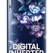 Samsung 183 L, 4 Star, Digital Inverter, Direct-Cool Single Door Refrigerator (RR20C1824HV/HL, Himalaya poppy Blue, Base Stand Drawer)