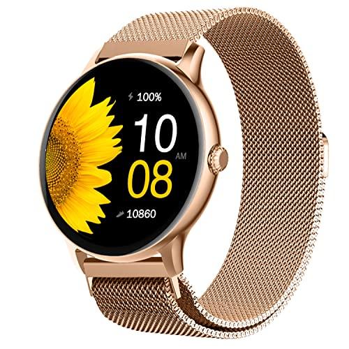 Fire-Boltt Phoenix Ultra Smart Watch 1.39” HD Display, Bluetooth Calling, AI Voice Assistant, 120 Sports Modes, IP67 Waterproof, SpO2 Monitor, Smart Watch for Man & Woman- Gold SS - Fire-Boltt Personal Computer