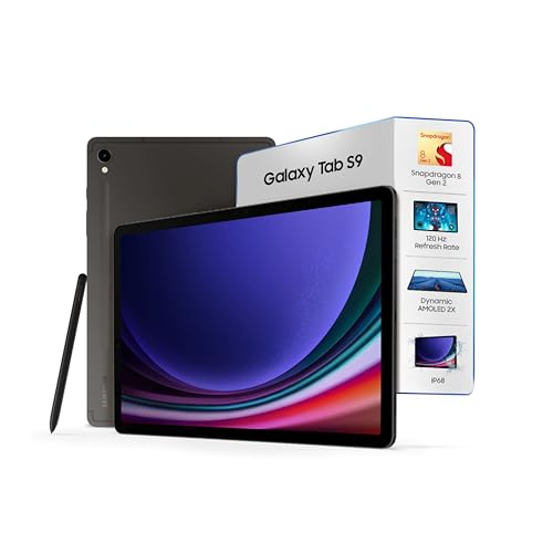 Samsung Galaxy Tab S9, S Pen in-Box, 27.81 cm (11 inch) - Samsung Personal Computer