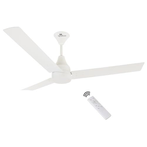 RR Signature Slimaire 5 Star BLDC High Speed Ceiling Fan I Silent Fan I Ceiling Fan for Home & Office (Alice White), 2 Year Warranty - RR Kitchen