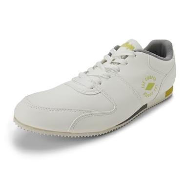 Lee Cooper Men's LC7812A Wht Gry Sneakers_44EU - Lee Cooper Shoes