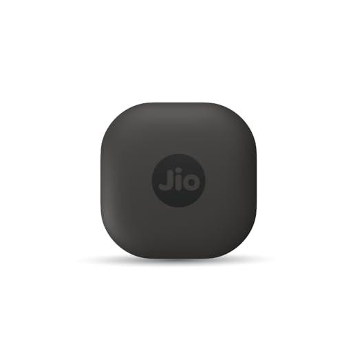 JioTag Air for iOS (Gray) Worldwide Tracker, Pair with Apple Find My app for keys, luggage, bikes, purses etc. inside & outside Bluetooth range, No SIM/subscriptions required, 1+1 year battery, 120 dB - JIO Personal Computer