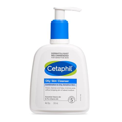 Cetaphil Oily Skin Cleanser, Daily Face Wash For Oily, Acne Prone Skin, Gentle Foaming, 250Ml - Cetaphil Beauty