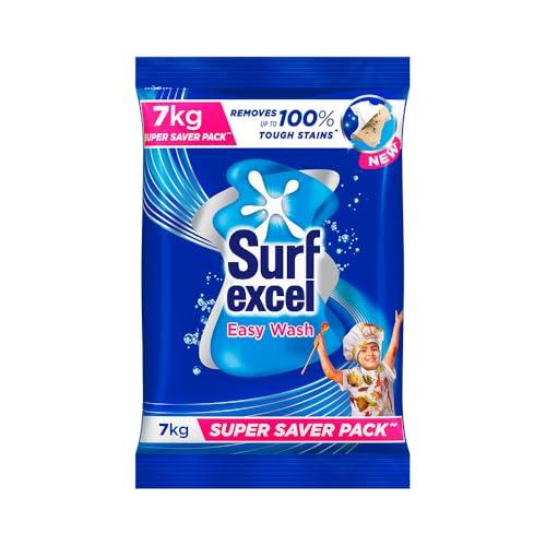Surf Excel Easy Wash Detergent Powder7 kg | Superfine Washing Powder | Dissolves Easily & Removes Tough Stains | Suitable for all Washing Machines (Pack of 1) - Surf Excel Drugstore